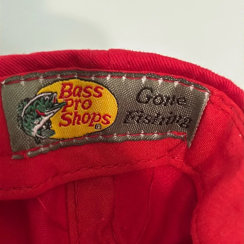 Bass Pro Shops Embroidered Snapback Hat Gorpcore Utility Fishing Outdoor Dad Hat